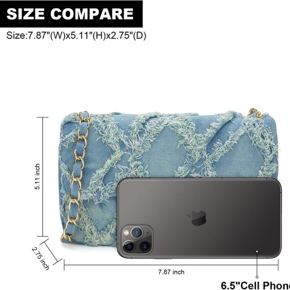 Quilted Crossbody Bags for Women, Small Soft Shoulder Handbags, Ladies Mini Vega - Picture 2 of 6